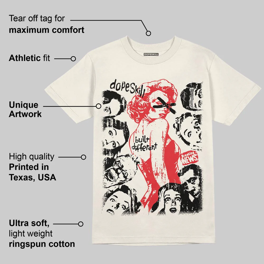 Sail 1s OG DopeSkill T-Shirt Built Different Graphic - Image 2