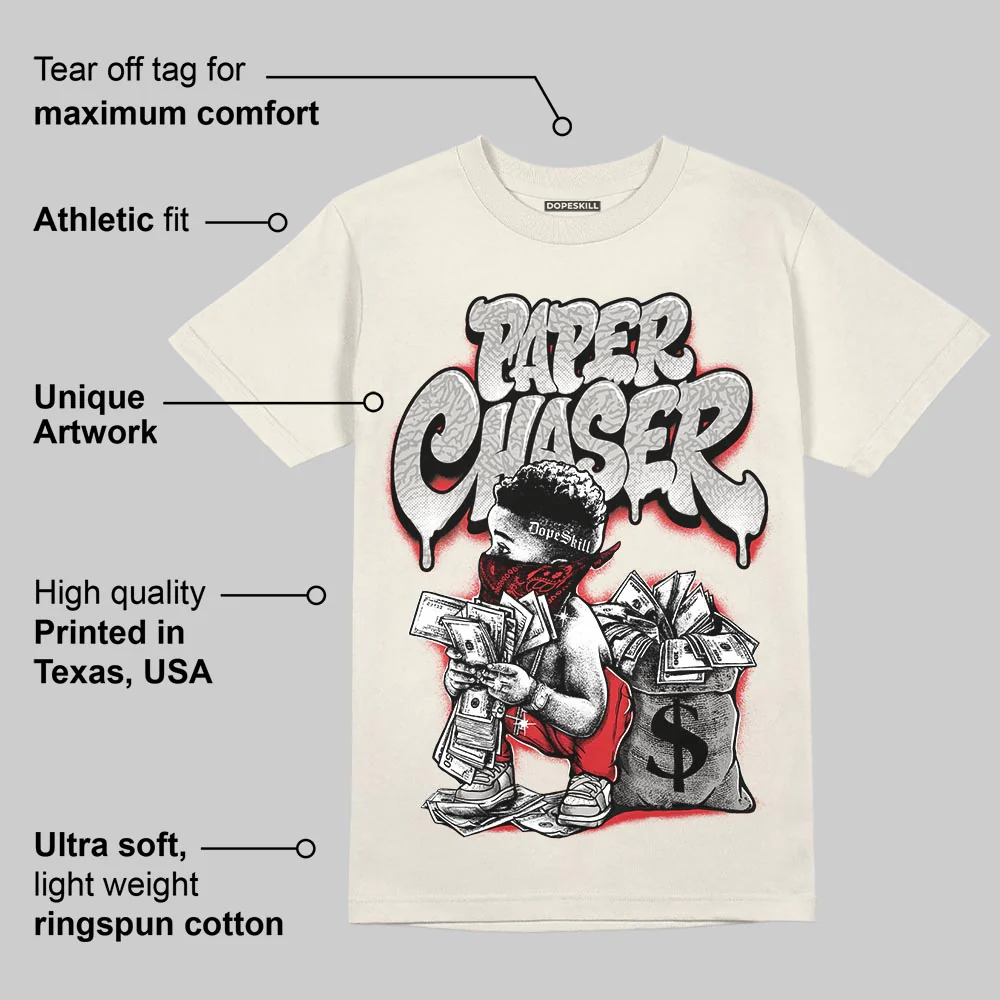 Sail 1s OG DopeSkill T-Shirt Paper Chaser Boy Graphic - Image 2