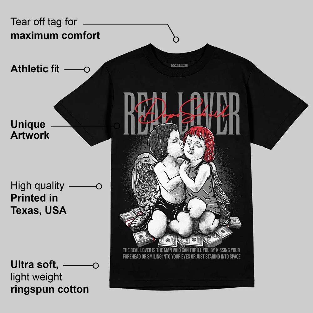 Shadow 10s DopeSkill T-Shirt Real Lover Graphic - Image 3