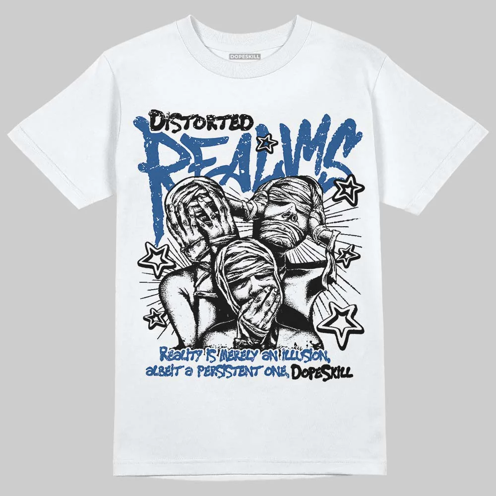 Storm Blue 1s 2025 DopeSkill T-Shirt Distorted Realms Graphic