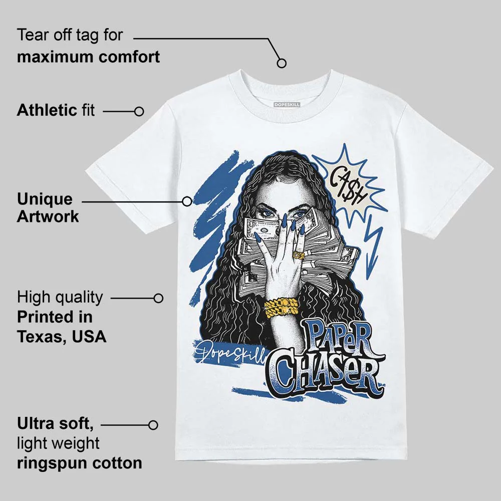 Storm Blue 1s 2025 DopeSkill T-Shirt NPC Graphic - Image 3