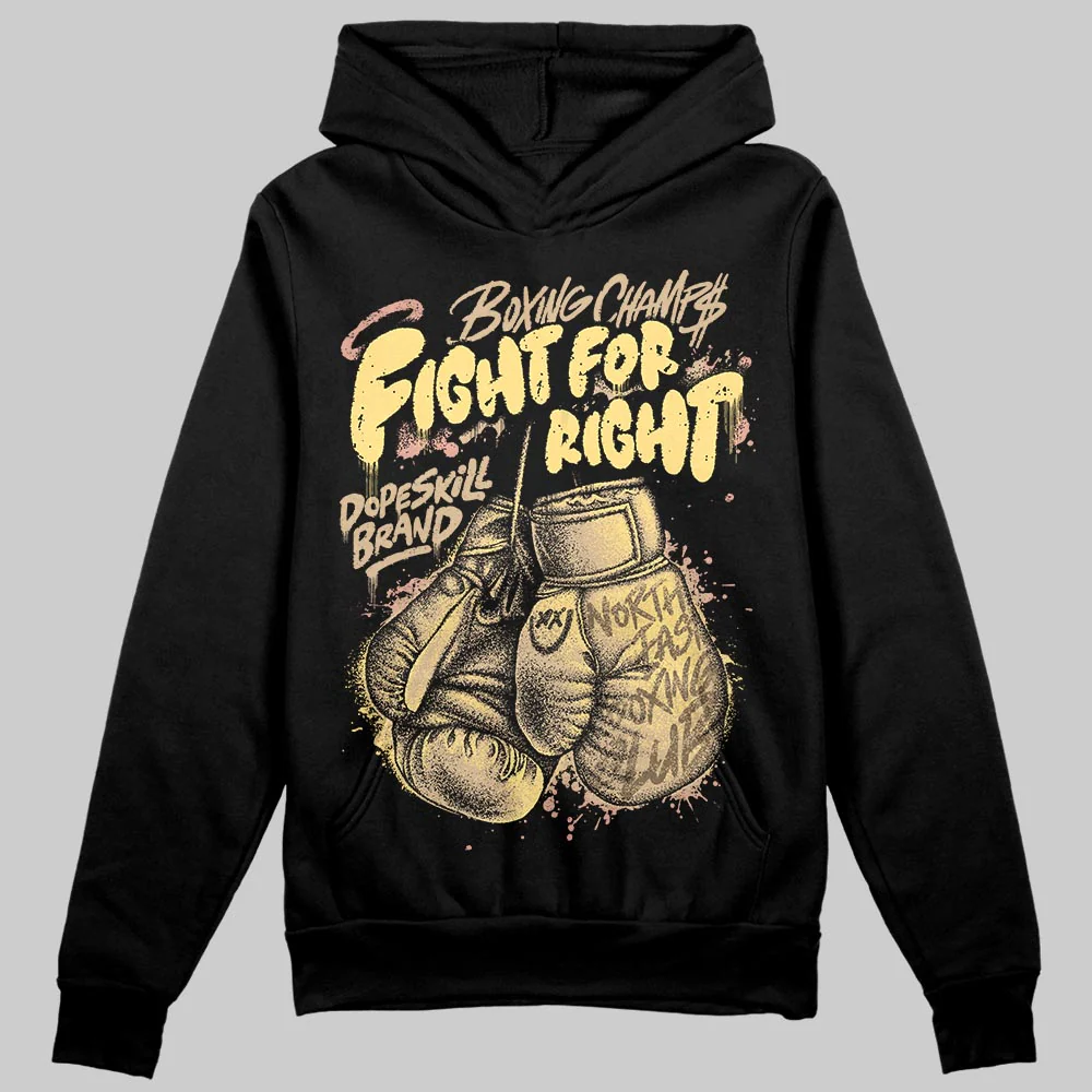 TAN Collection DopeSkill Hoodie Sweatshirt Fight For Right Graphic
