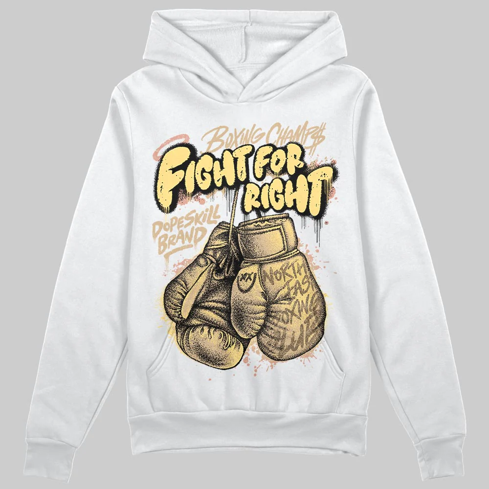 TAN Collection DopeSkill Hoodie Sweatshirt Fight For Right Graphic - Image 2