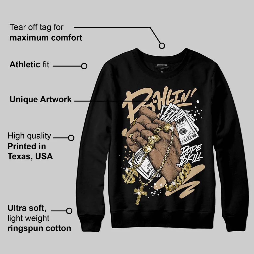 TAN Collection DopeSkill Sweatshirt Always Ballin' Graphic - Image 3