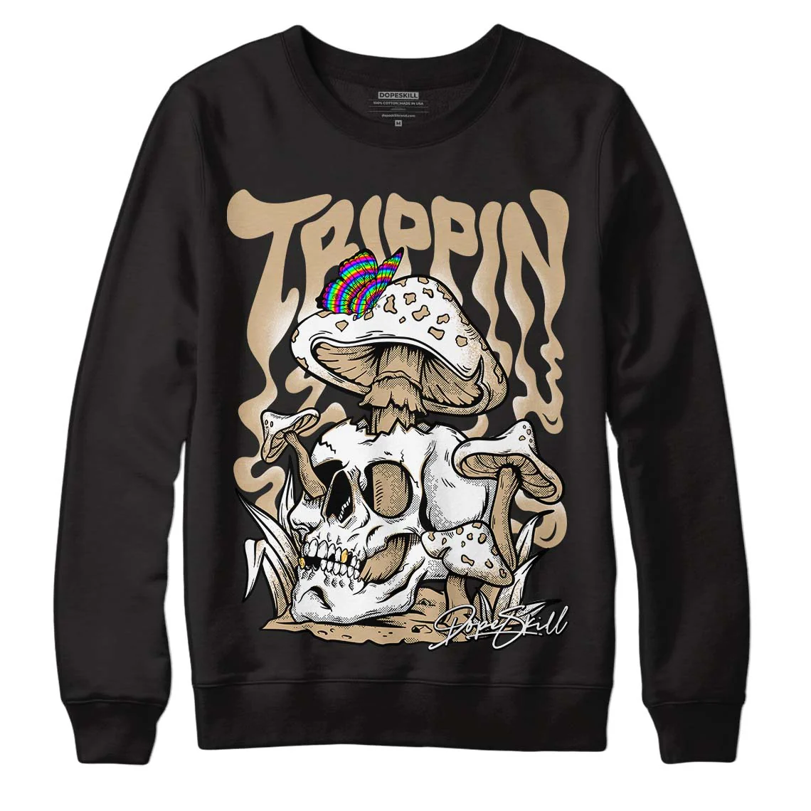 TAN Collection DopeSkill Sweatshirt Trippin Graphic