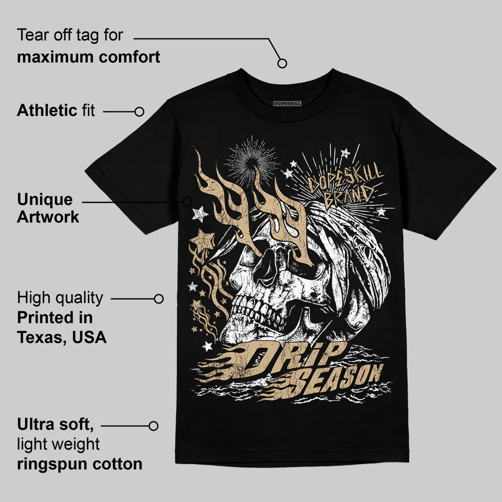TAN Collection DopeSkill T-Shirt Drip Season Graphic - Image 3
