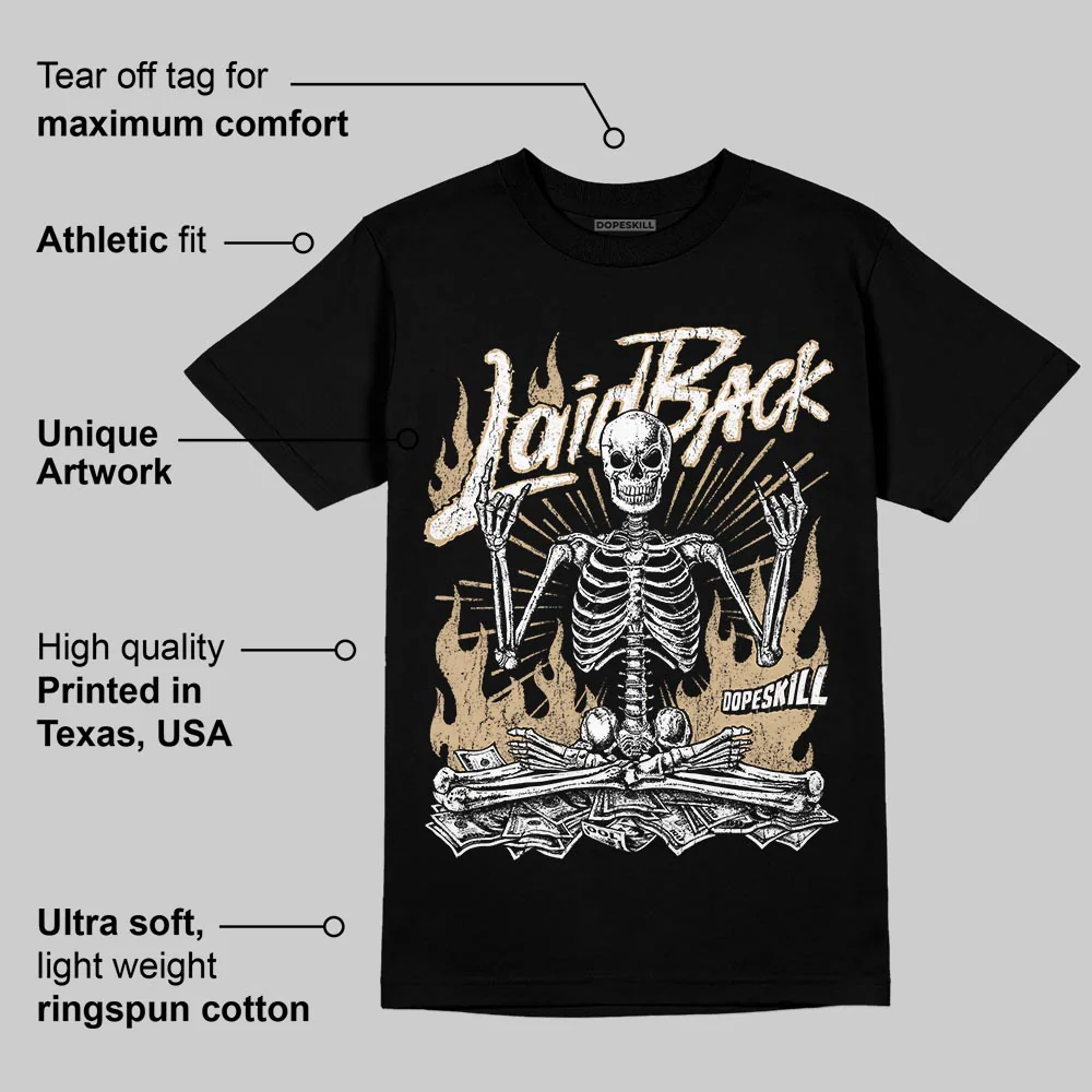 TAN 'Laid Back' DopeSkill Graphic T-Shirt - Image 3