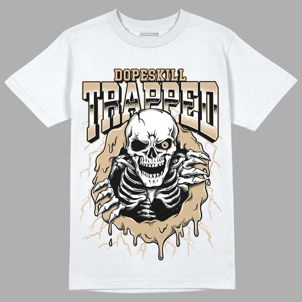 TAN Collection DopeSkill T-Shirt Trapped Halloween Graphic - Image 2