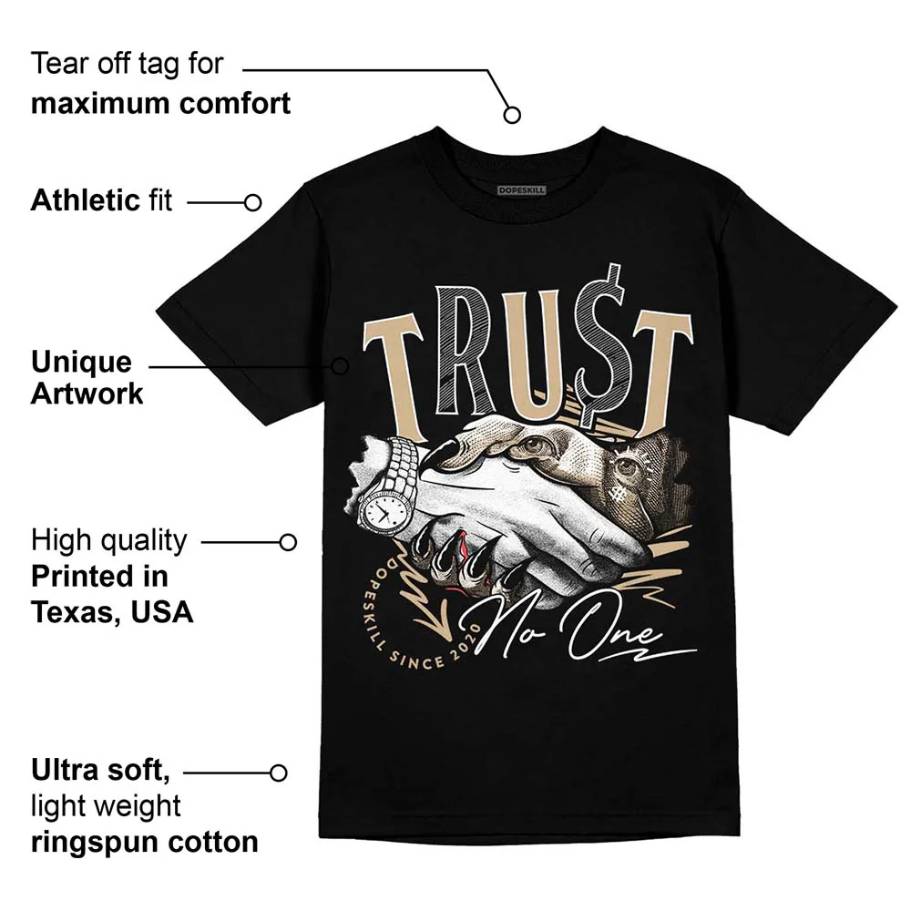 TAN Collection DopeSkill T-Shirt Trust No One Graphic - Image 3