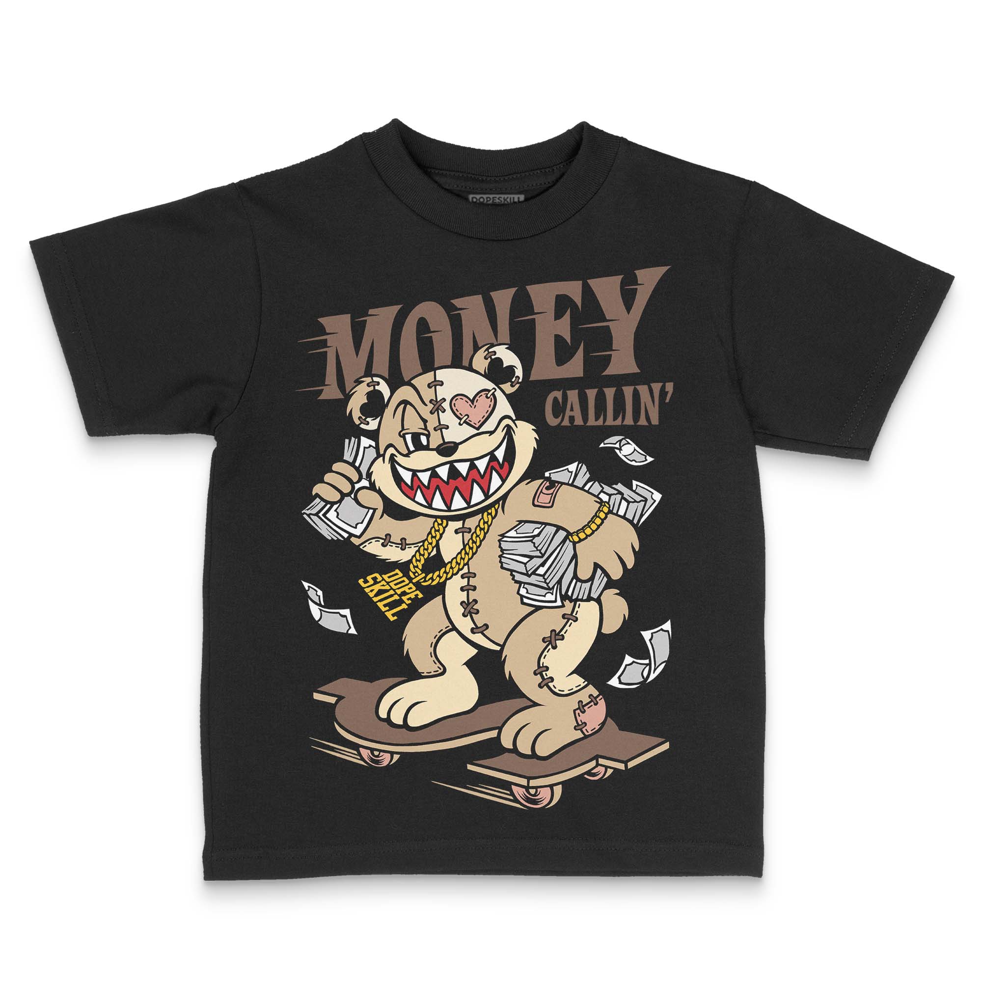 TAN Collection DopeSkill Toddler Kids T-shirt Money Callin' Graphic