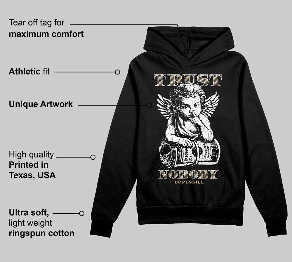TAN 'Trust Nobody' DopeSkill Graphic Hoodie - Image 3