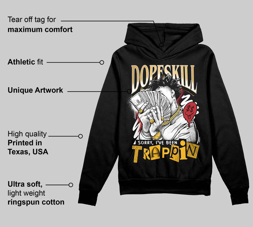 Taxi 12s 2025 DopeSkill Hoodie Sweatshirt Sorry I've Been Trappin Graphic - Image 3