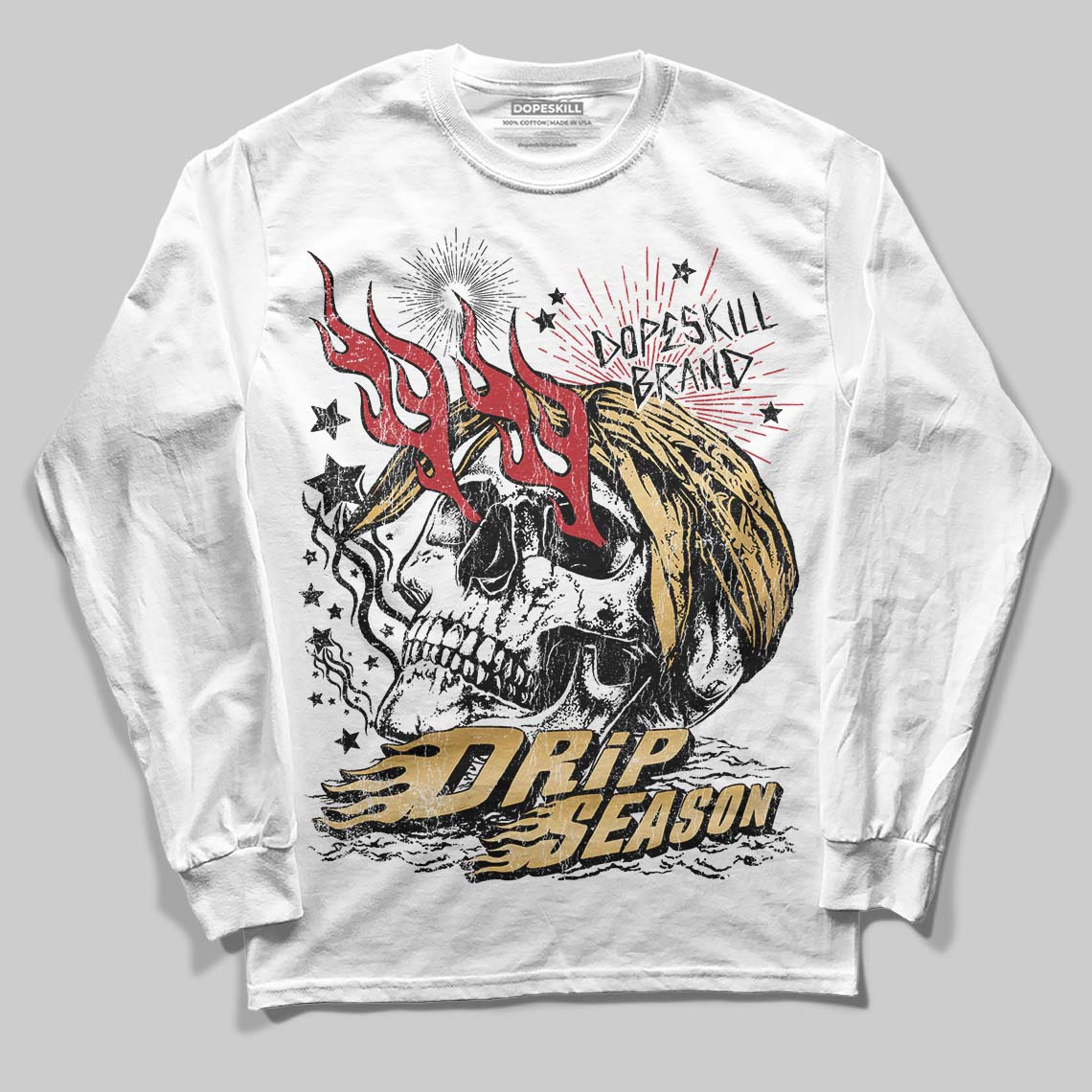 Taxi 12s 2025 DopeSkill Long Sleeve T-Shirt Drip Season Graphic - Image 2