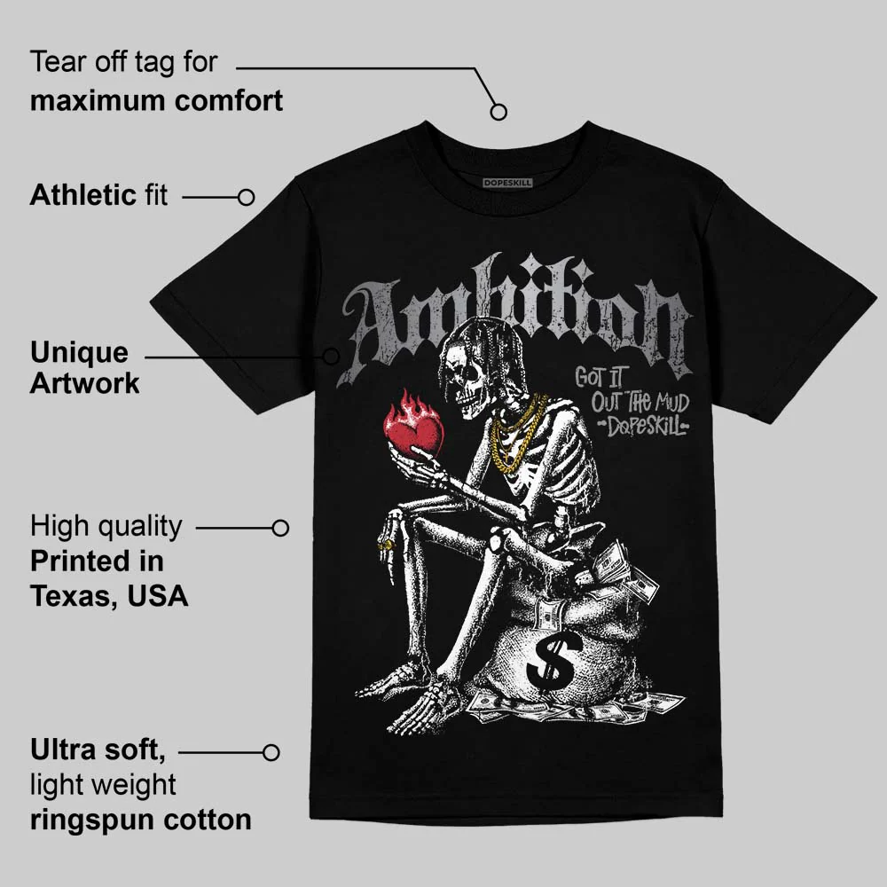 TD Black Patent 11s DopeSkill T-Shirt Ambition Graphic - Image 3