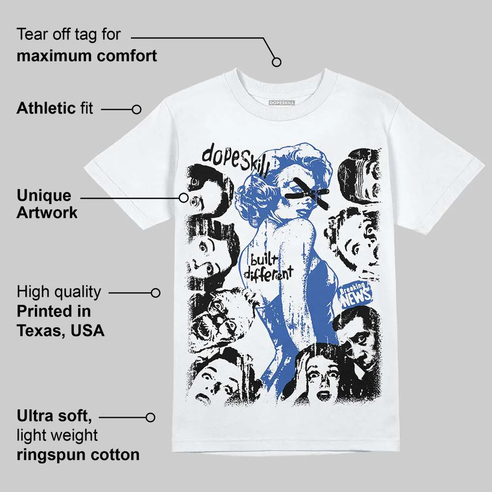 Travis Scott x Fragment 1s DopeSkill T-Shirt Built Different Graphic - Image 3