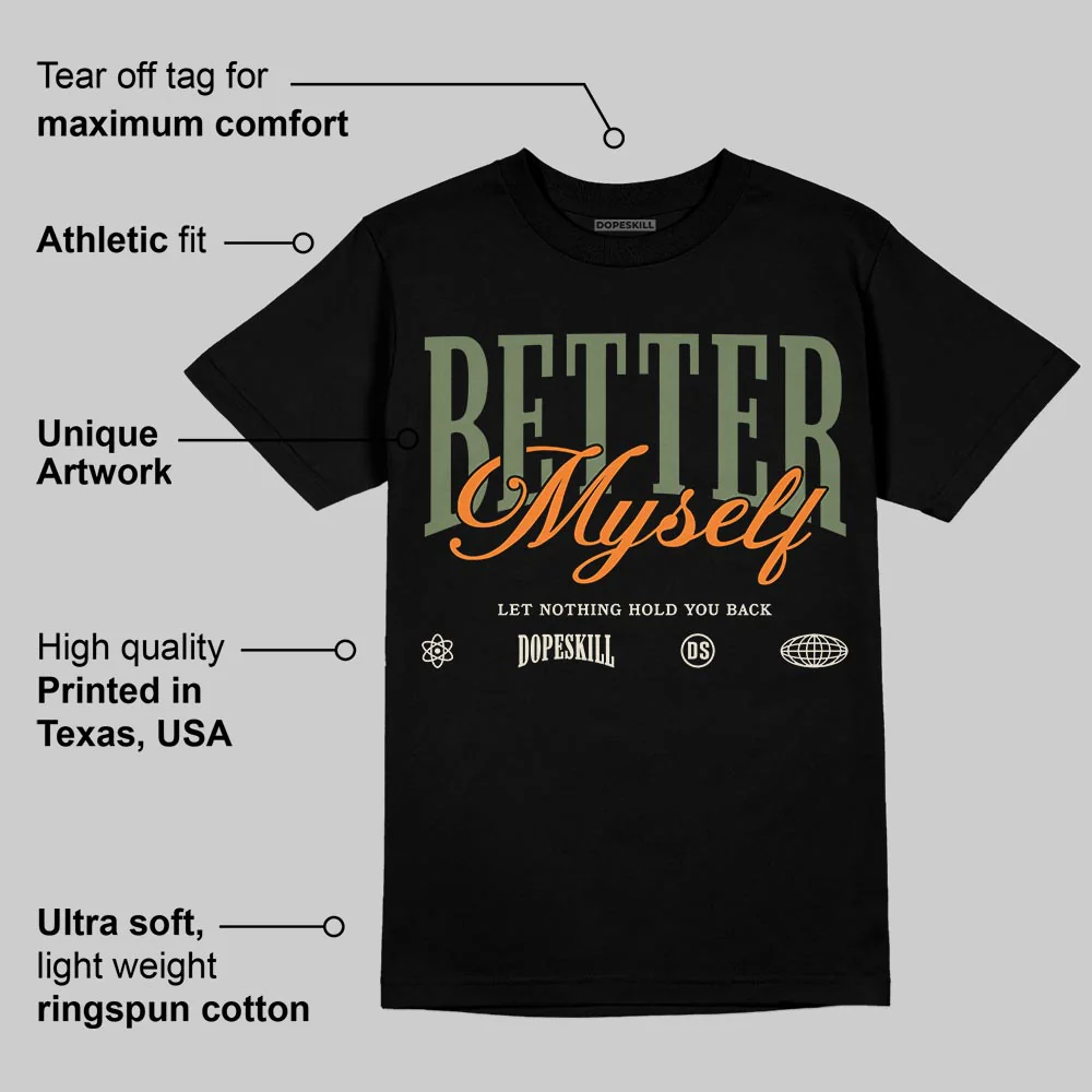 Undefeated x 4s OG DopeSkill T-Shirt Better Myself Graphic - Image 4