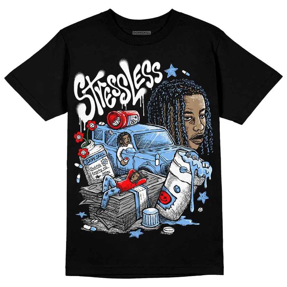 University Blue Collection DopeSkill T-Shirt Stressless Graphic - Image 2