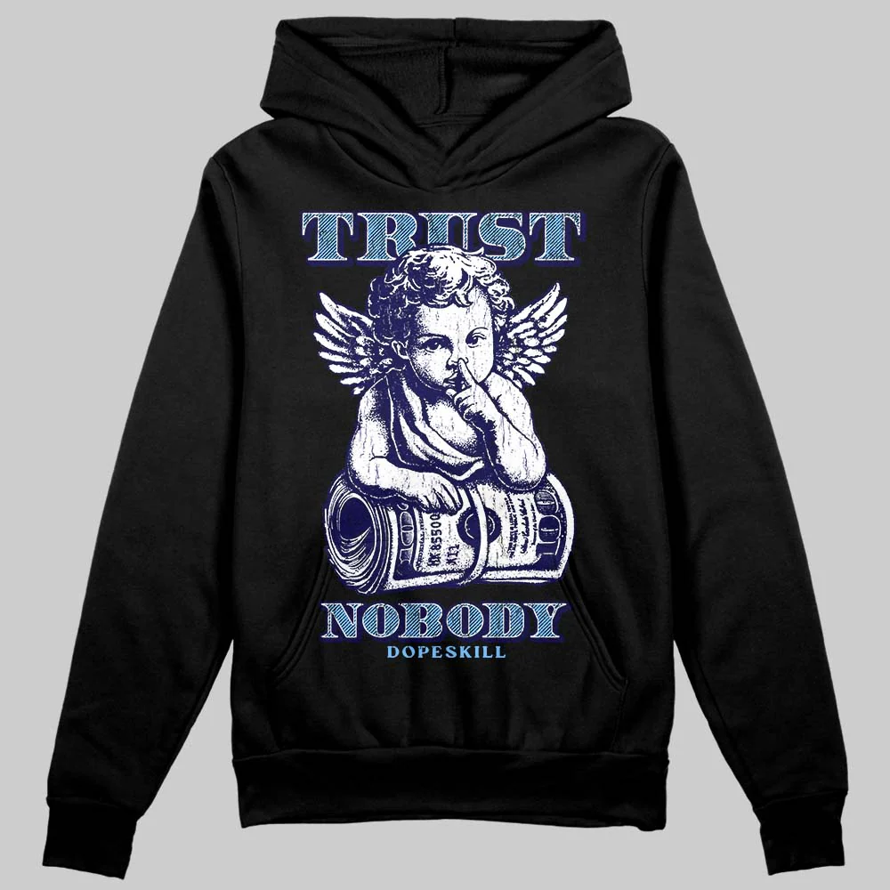 University Blue 'Trust Nobody' DopeSkill Graphic Hoodie - Image 2
