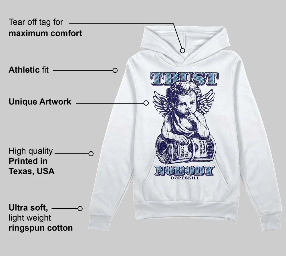 University Blue 'Trust Nobody' DopeSkill Graphic Hoodie - Image 3