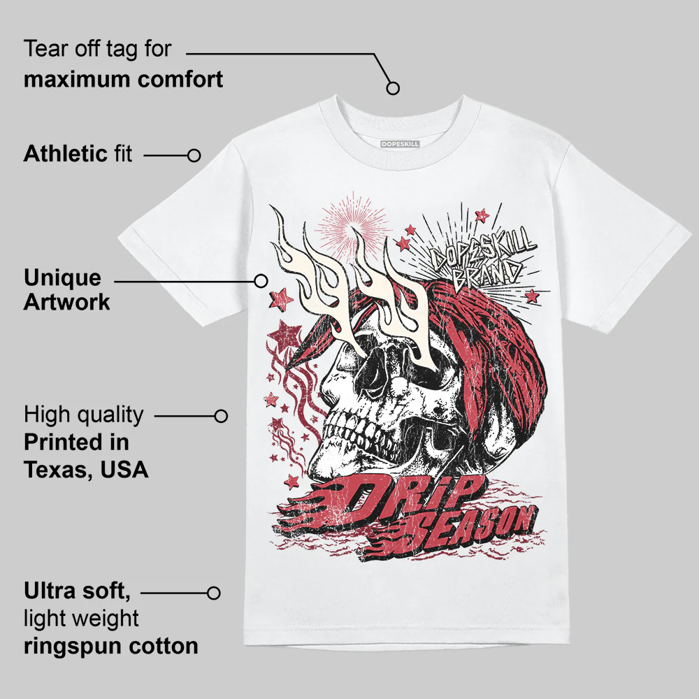 Valentine’s Day 4s DopeSkill T-Shirt Drip Season Graphic - Image 3