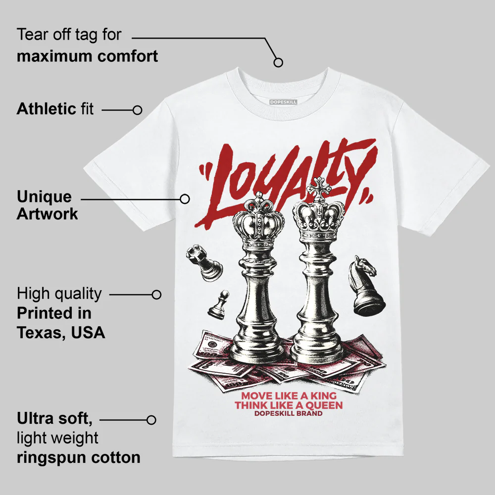 Valentine’s Day 4s DopeSkill T-Shirt Loyalty Graphic - Image 3