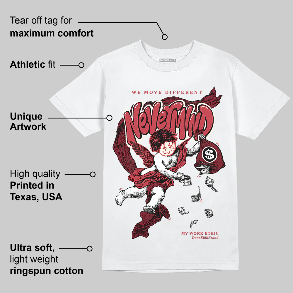 Valentine’s Day 4s DopeSkill T-Shirt Nevermind Graphic - Image 3