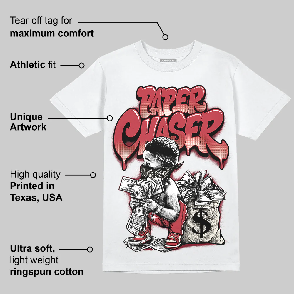 Valentine’s Day 4s DopeSkill T-Shirt Paper Chaser Boy Graphic - Image 3