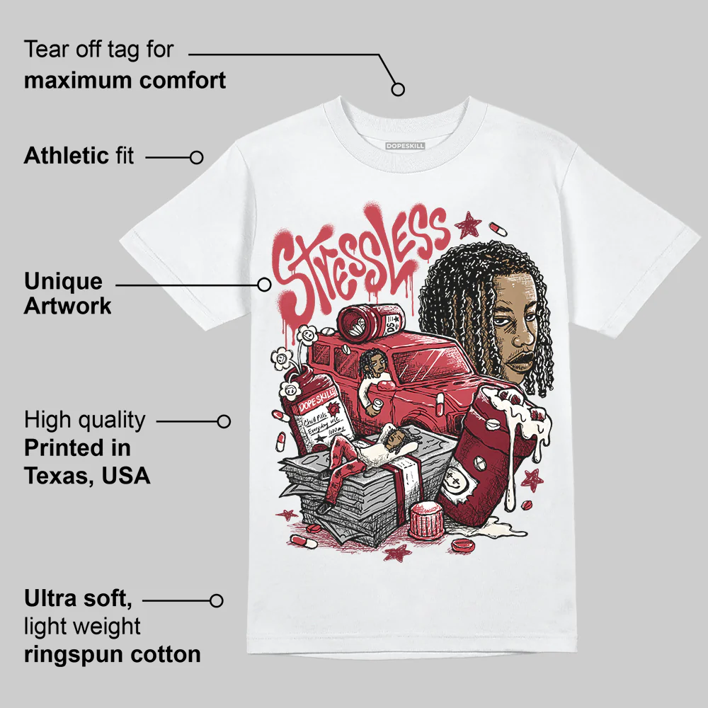 Valentine’s Day 4s DopeSkill T-Shirt Stressless Graphic - Image 3