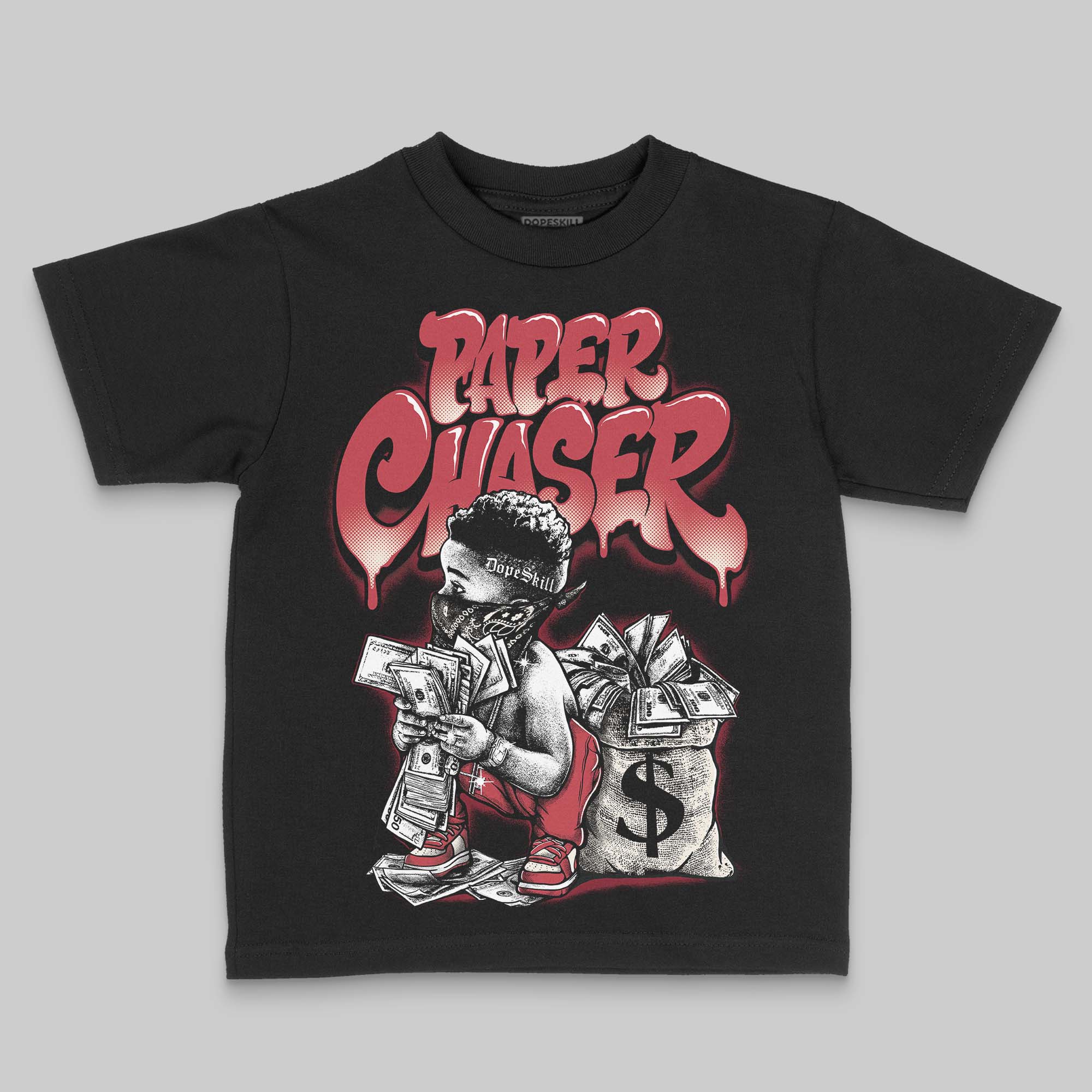 Valentine’s Day 4s DopeSkill Toddler Kids T-shirt Paper Chaser Boy Graphic - Image 2