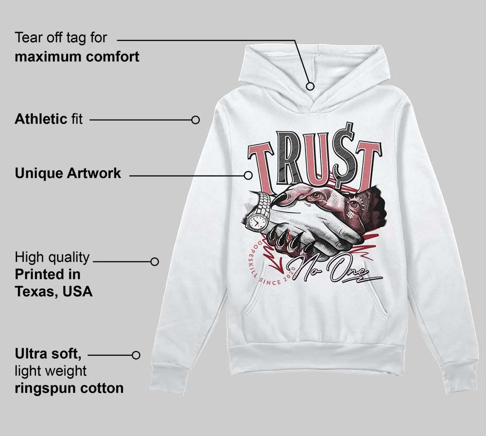 Valentine's Day Collection DopeSkill Hoodie Sweatshirt Trust No One Graphic - Image 3