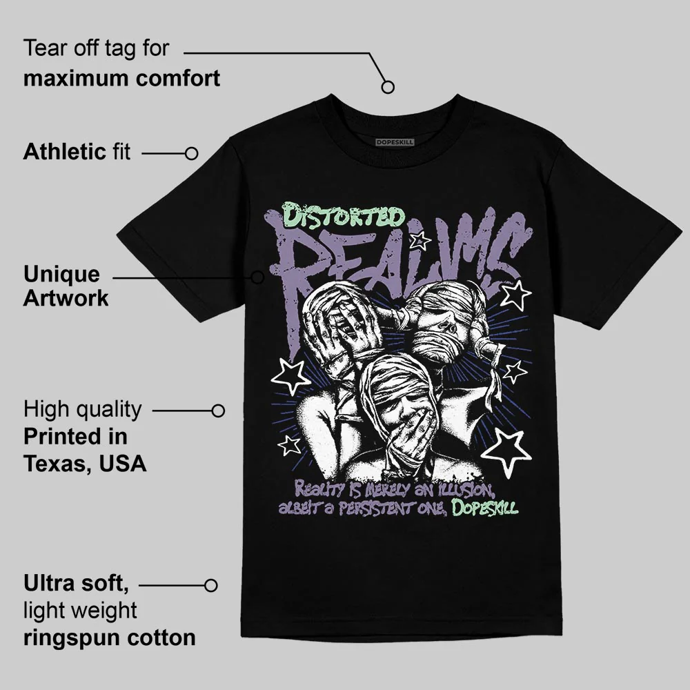 Voodoo Alternate 1s DopeSkill T-Shirt Distorted Realms Graphic - Image 3