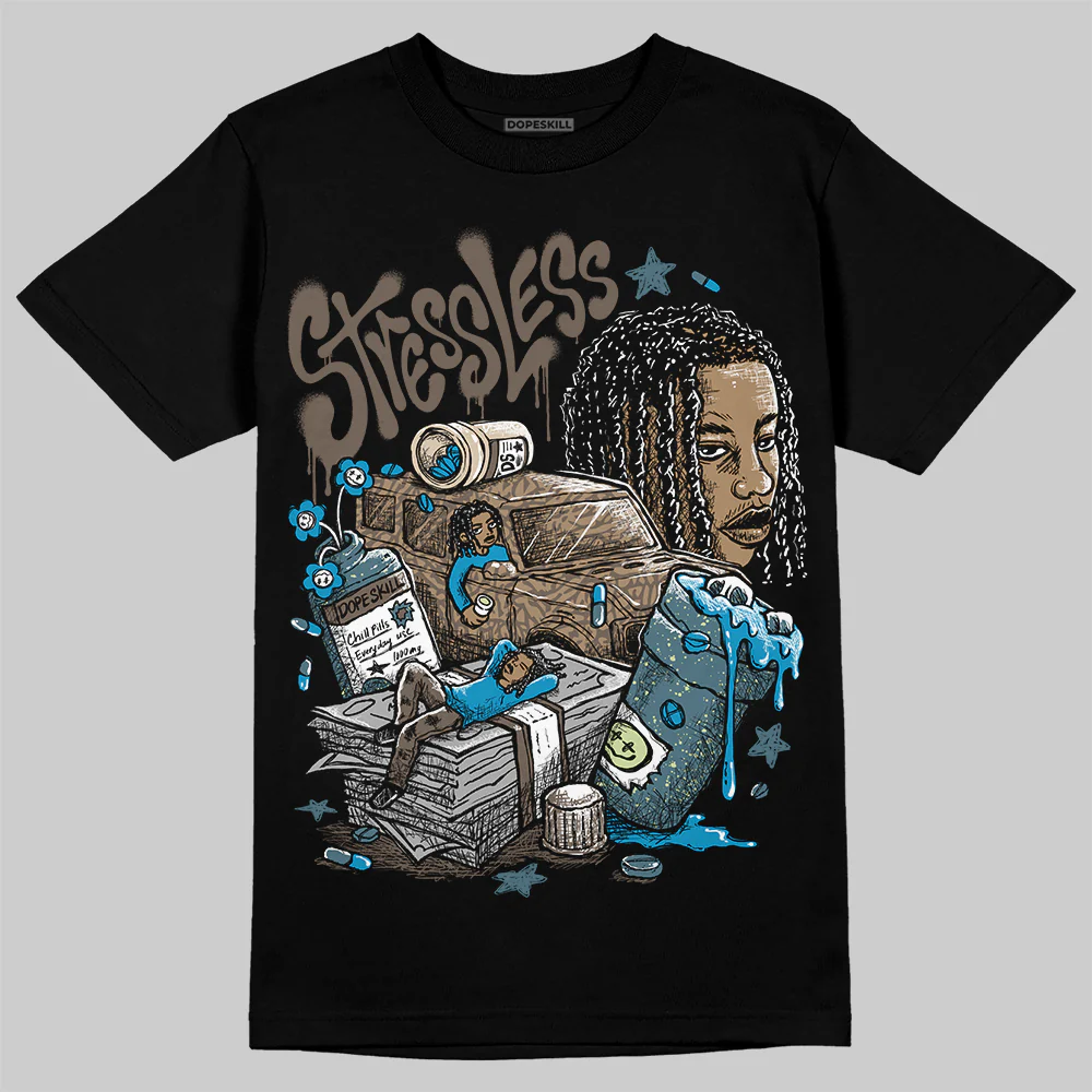“We Outside” 3s DopeSkill T-Shirt Stressless Graphic - Image 2