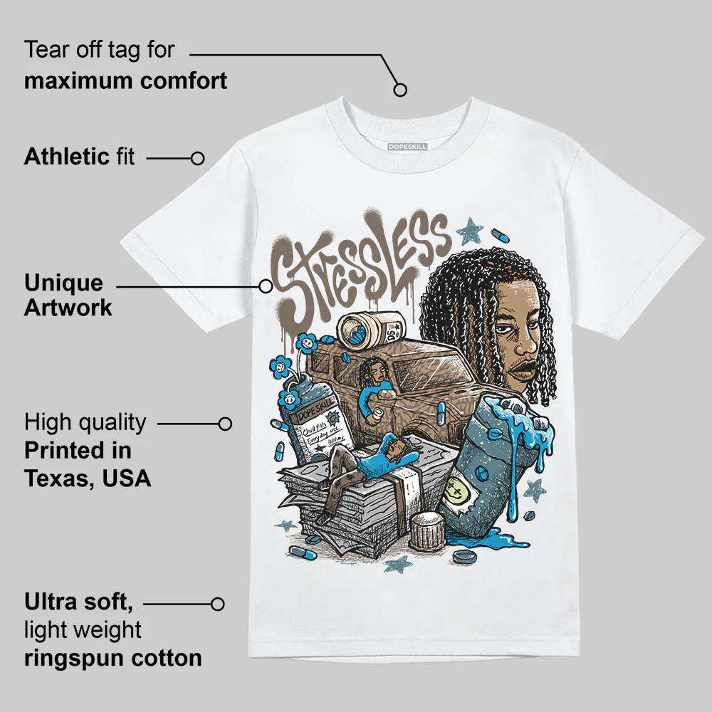 “We Outside” 3s DopeSkill T-Shirt Stressless Graphic - Image 3