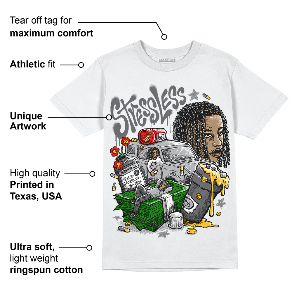Wet Cement 4s DopeSkill T-Shirt Stressless Graphic - Image 3