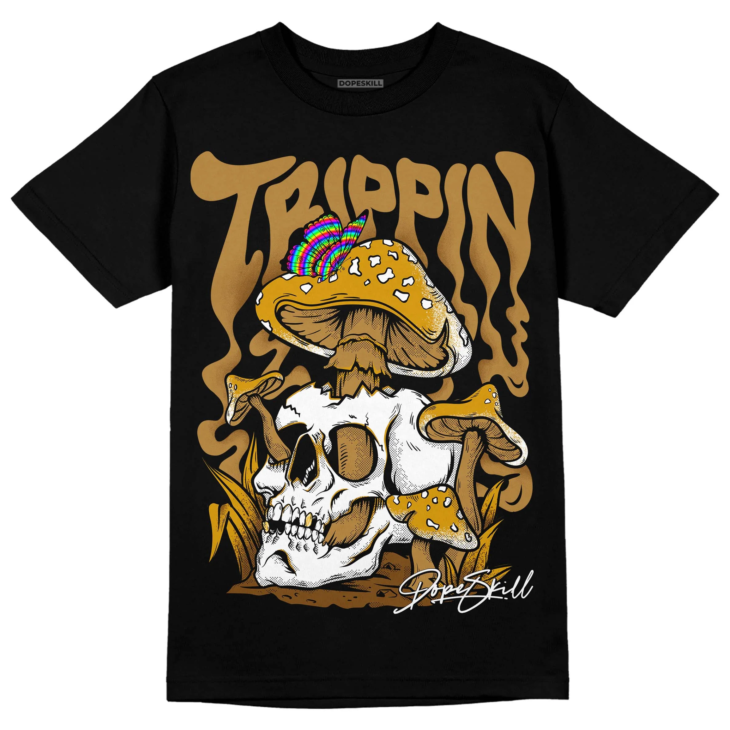 Wheat 13s DopeSkill T-Shirt Trippin Graphic - Image 2