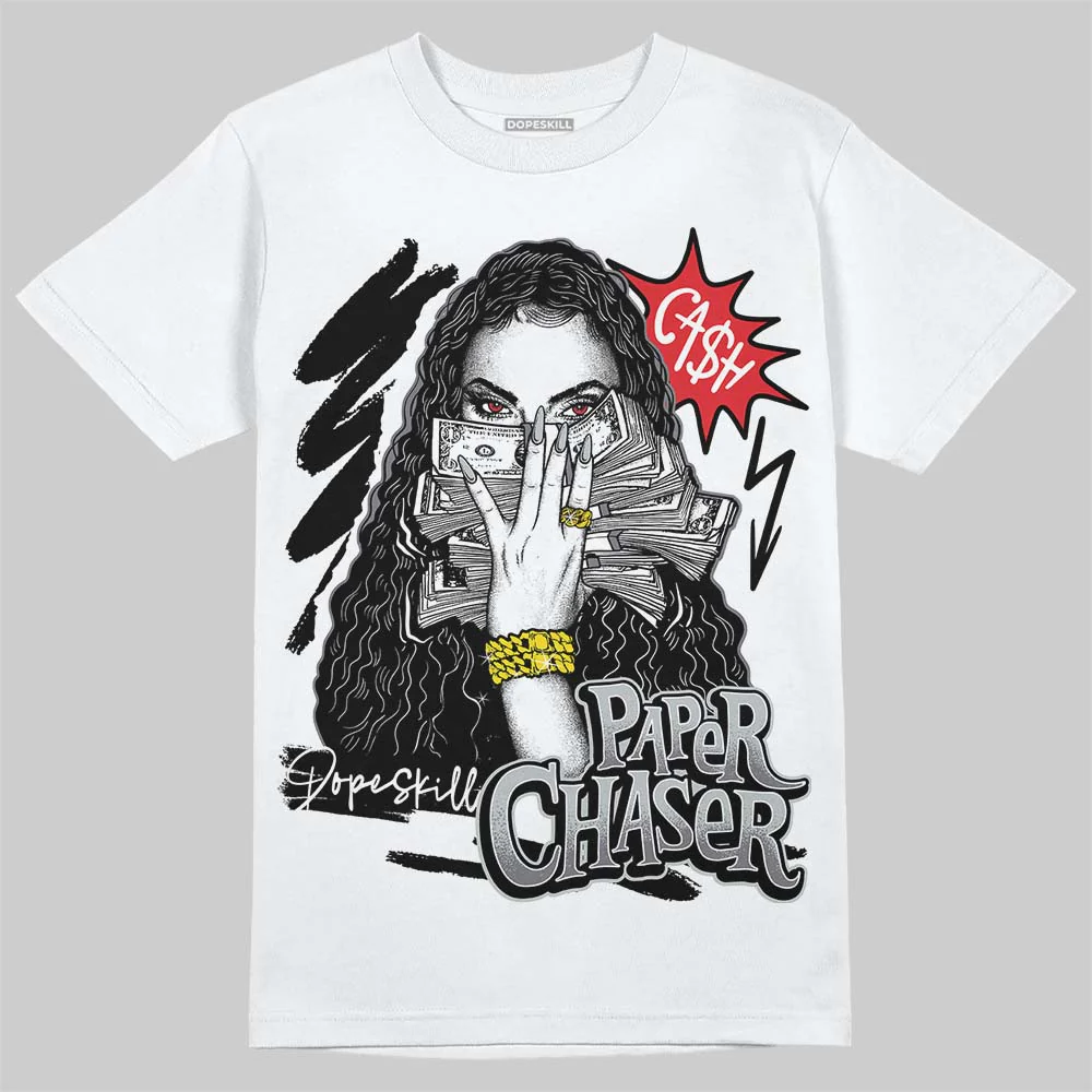 Wolf Grey 12s DopeSkill T-Shirt NPC Graphic - Image 2