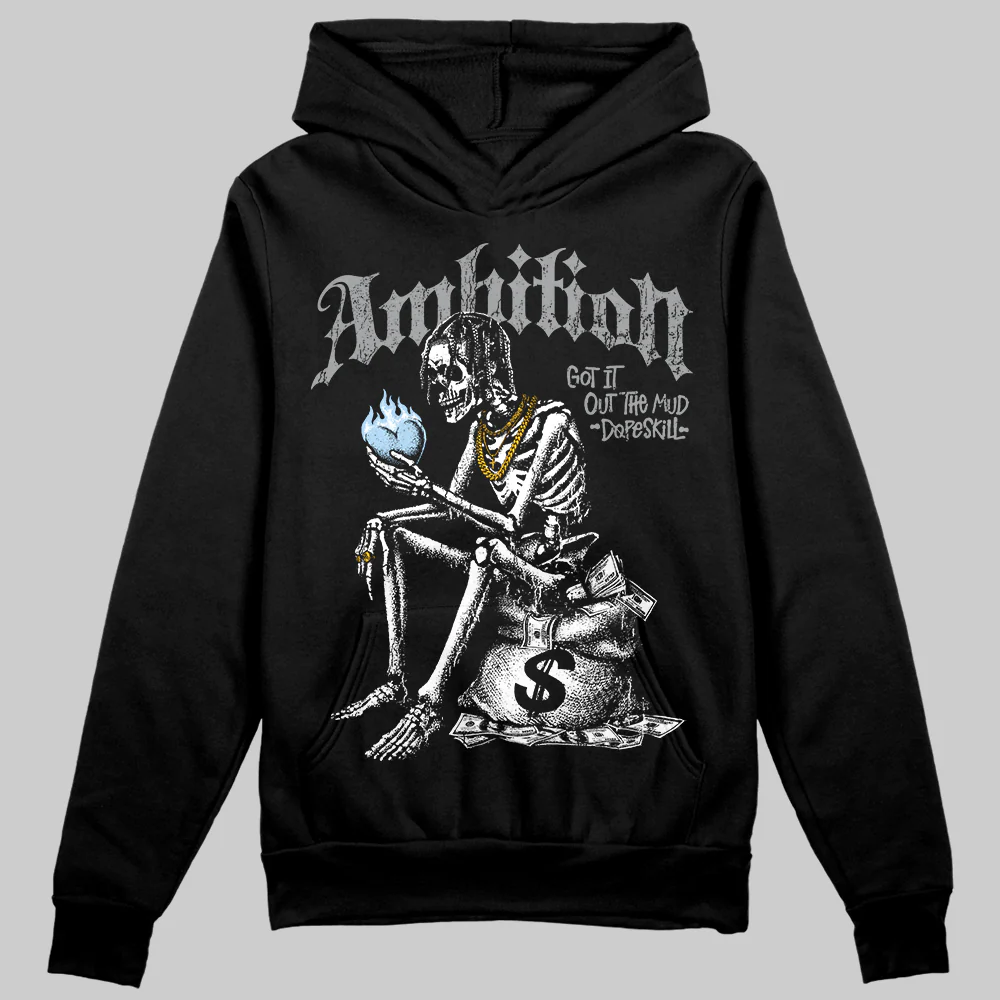 Wolf Grey 5s DopeSkill Hoodie Sweatshirt Ambition Graphic - Image 2