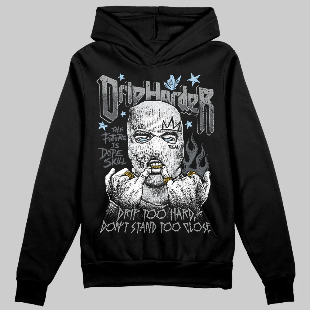 Wolf Grey 5s DopeSkill Hoodie Sweatshirt Drip Harder Graphic - Image 2