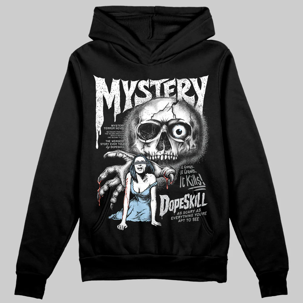 Wolf Grey 5s DopeSkill Hoodie Sweatshirt Mystery Ghostly Grasp Graphic - Image 2