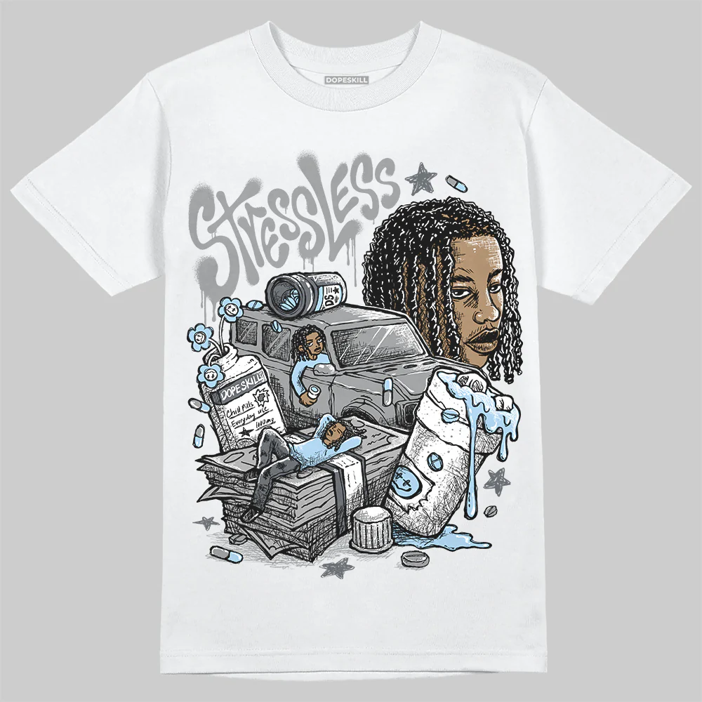 Wolf Grey 5s DopeSkill T-Shirt Stressless Graphic
