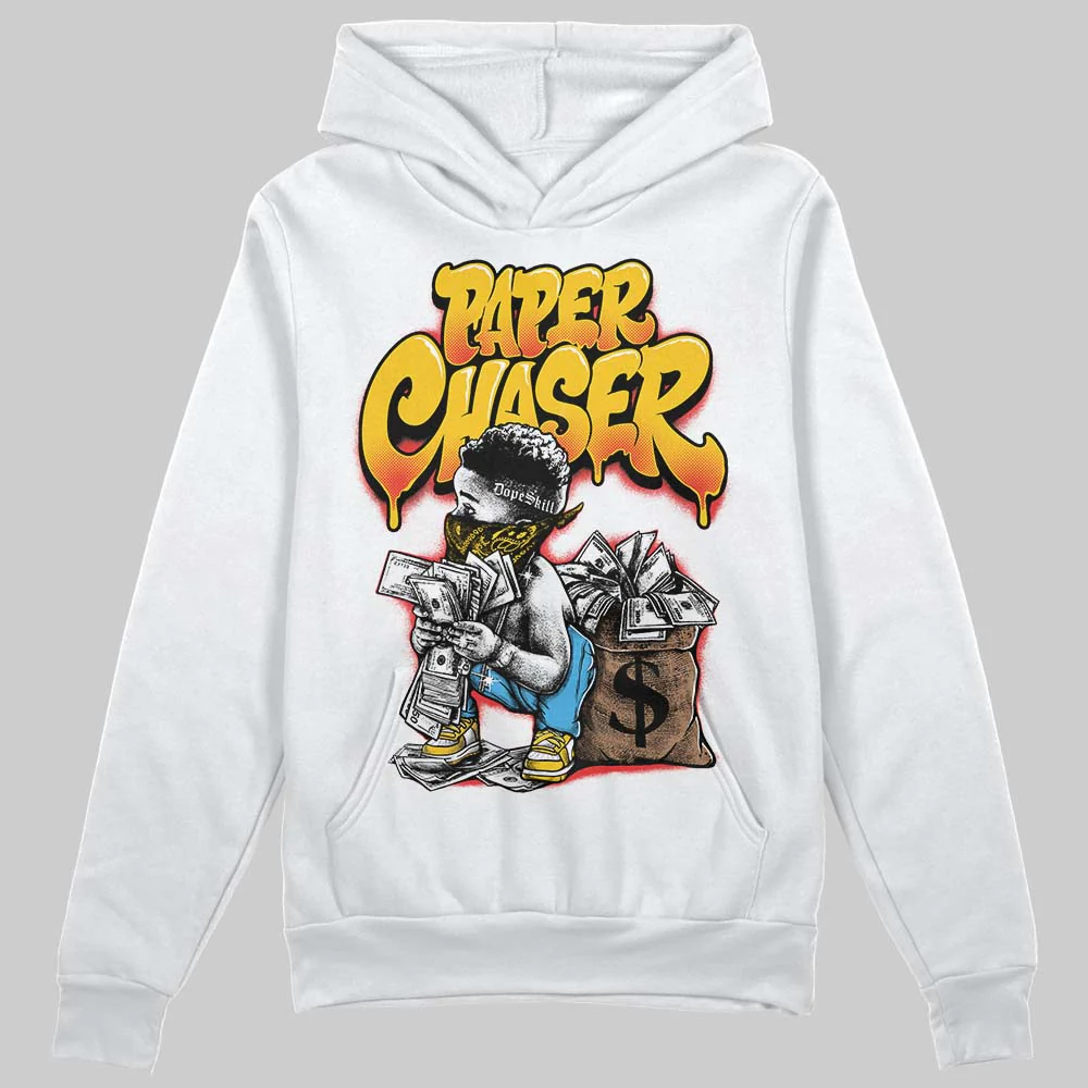 Yellow 'Paper Chaser Boy' DopeSkill Graphic Hoodie - Image 2