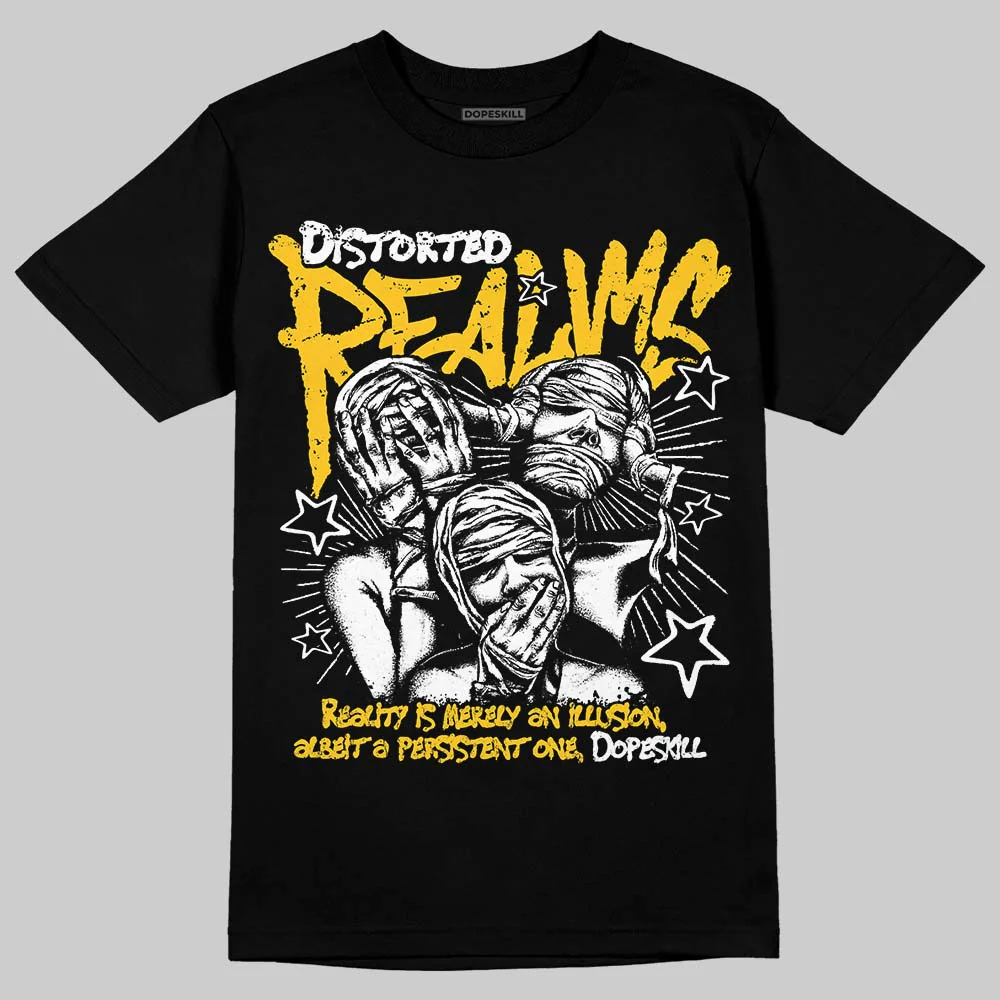 Yellow Collection DopeSkill T-Shirt Distorted Realms Graphic