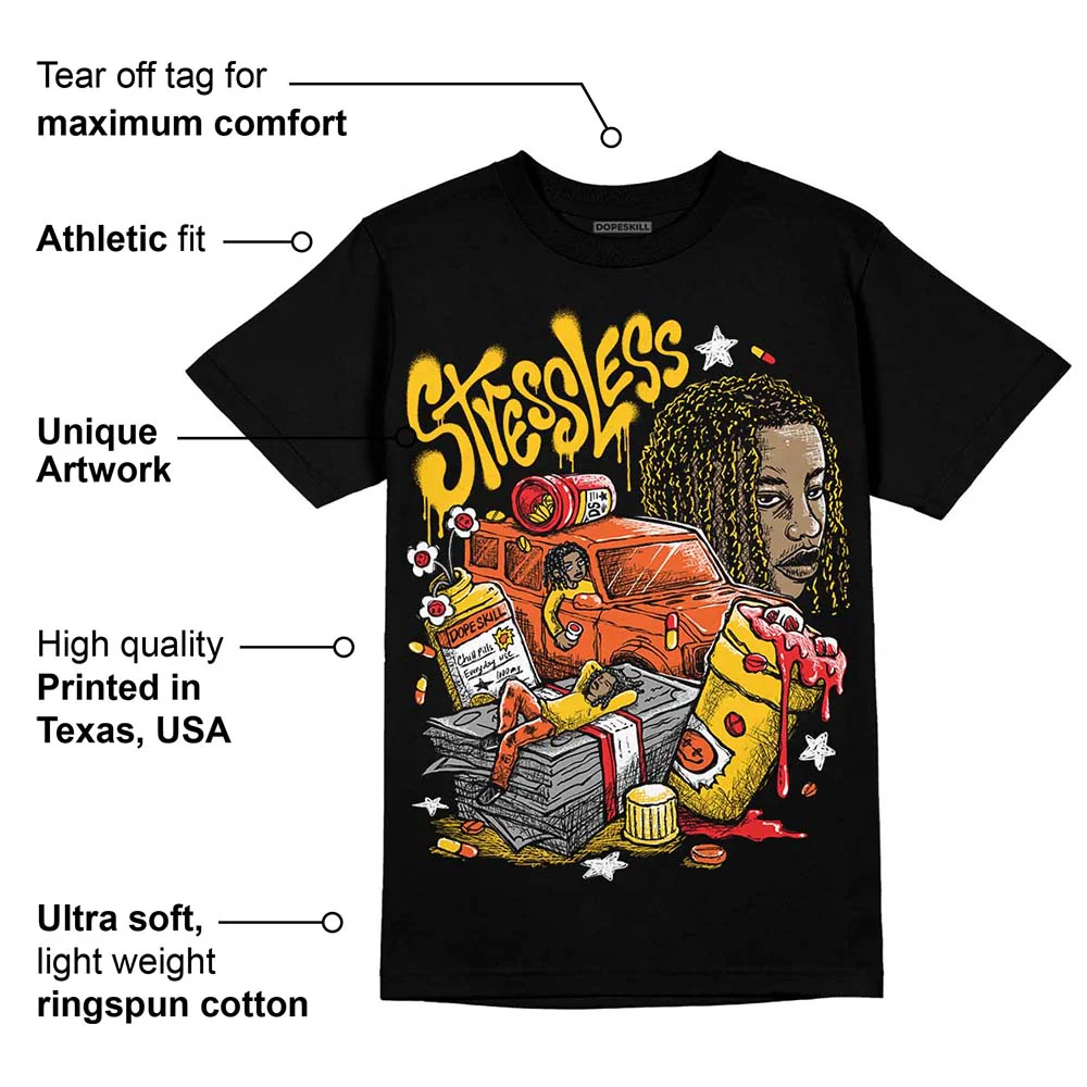 Yellow Collection DopeSkill T-Shirt Stressless Graphic - Image 3