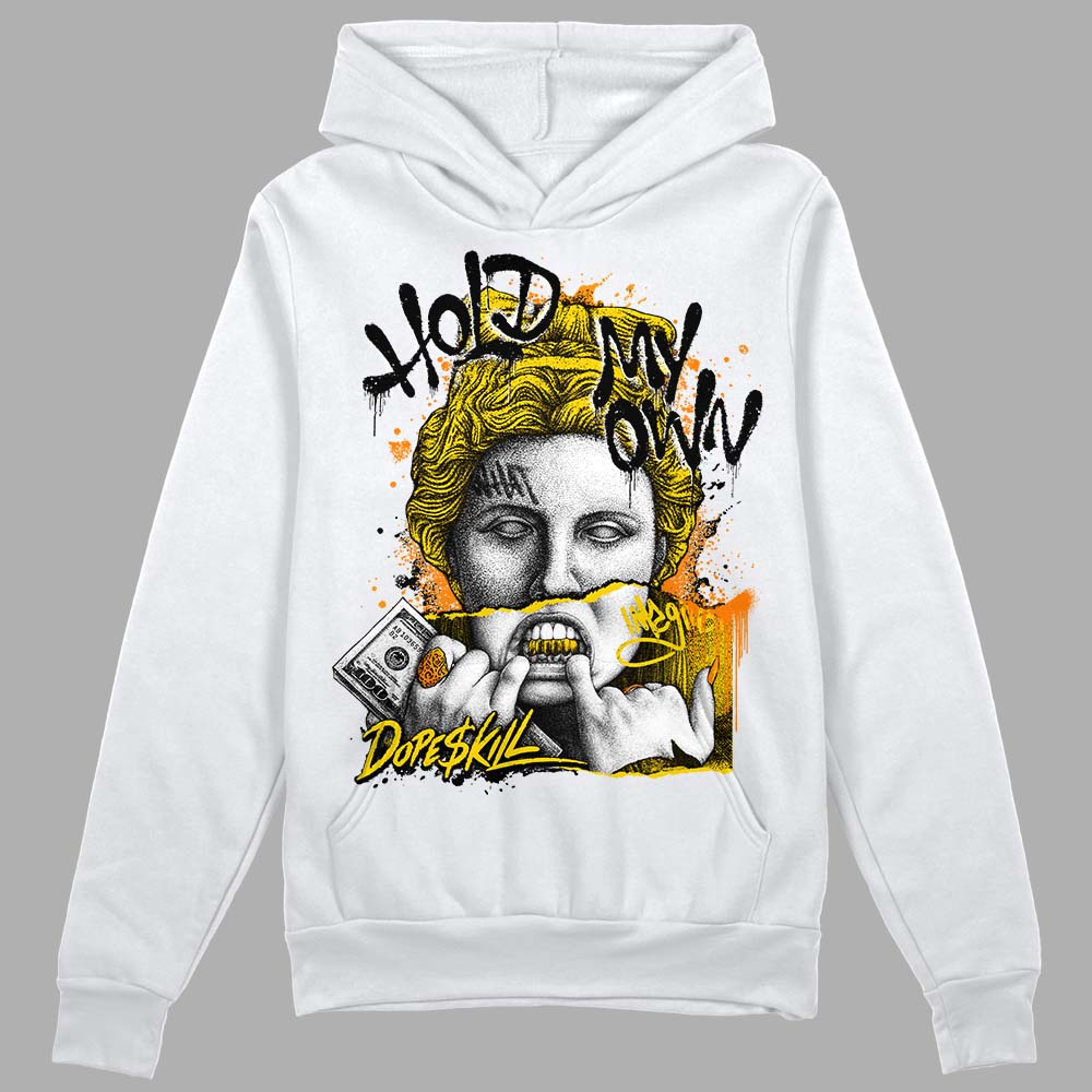 Yellow Ochre 6s DopeSkill Hoodie Sweatshirt Hold My Own Graphic - Image 2