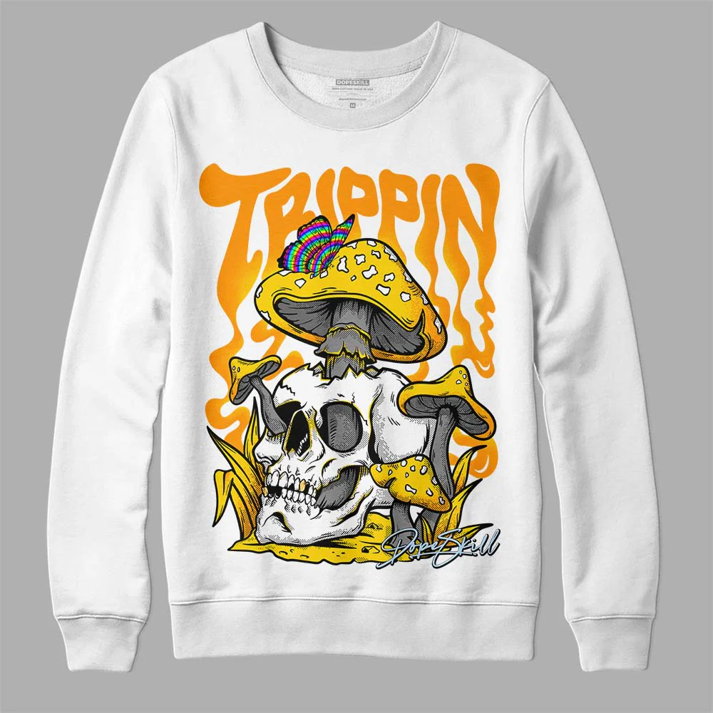 Yellow Ochre 6s DopeSkill Sweatshirt Trippin Graphic - Image 2